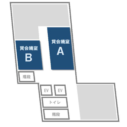 貸し会議室の見取り図