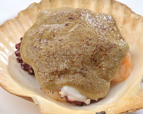 海鮮カニみそ焼き