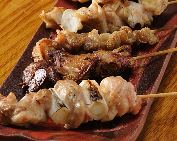 焼き鳥盛り合わせ（たれ・塩）