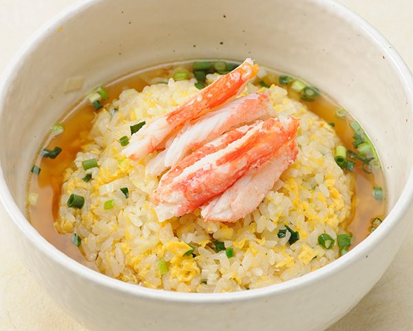 カニカニスープチャーハン