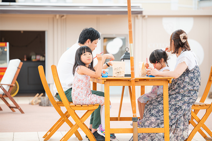 ポップコーンプレゼント(夏季はかき氷)